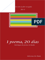 1 Poema 20 Días LA FLOR ESCOGIDA Vol 1 Ordenador