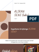 ALIRAN SENI LUKIS - Seni Budaya Kelas 11