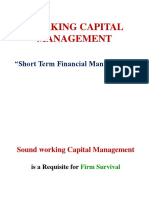 Working Capital Manageent