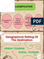 Urban and Rural Tourism Comparison