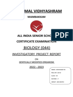 Bio Investigatory Project BONAFIED