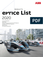 ABB EPricelist March 2020