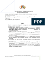 Avalicao Formativa 1 - Teorica