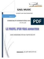 GAEL MUSIC - Le Profil d'Un Vrai Adorateur