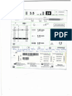 XH 2113033025884 1 BarCode STENT STICKER