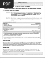 Download Chevrolet Blazer 1998 - A_C Heater System - Automatic by Cristian Lopez Carrasco SN59526450 doc pdf