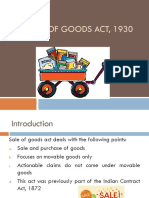 Sale of Goods Act