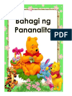 Bahagi NG Pananalita