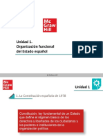 Unidad 1. Organización Funcional Del Estado Español