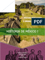 Historia de México I: Pueblos, culturas y procesos históricos