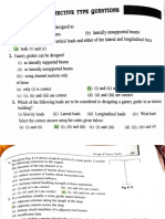 Design of Gantry Girder MCQ