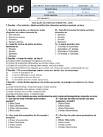 SIMULADO 9 ANO A