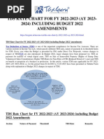 TDS - TCS Rate Chart FY - 2025-26 (AY - 2026-27) | PDF | Taxes | Tax ...
