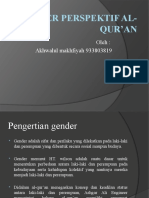 Gender Perspektif Al-Qur'an-Tafsir Maudhu'i