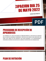 Participacion Dia 25 de Mayo 2022