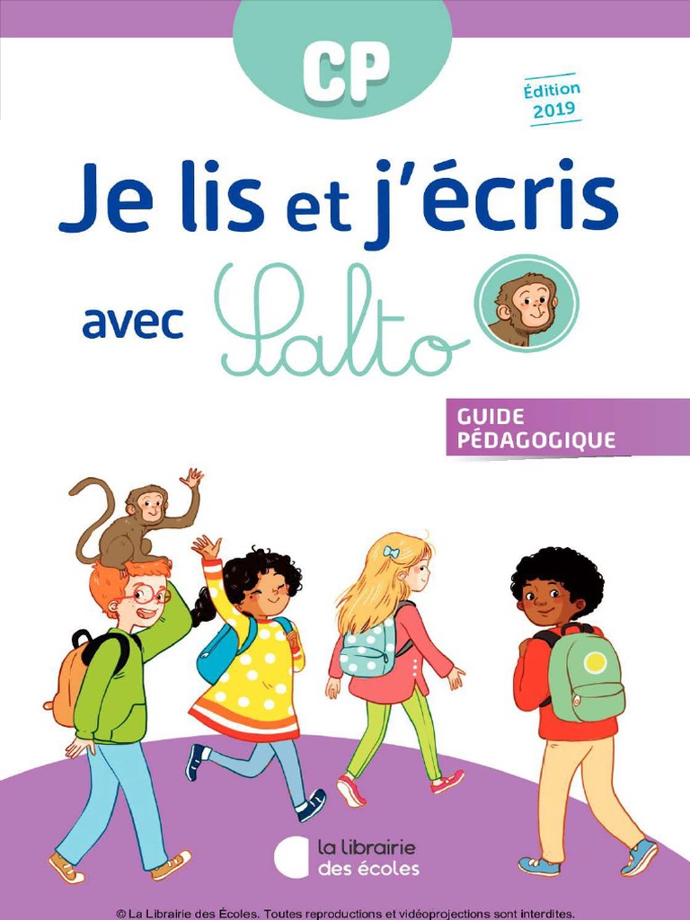 Page De Garde Cahier Du Soir Chut Je Lis Je Lis Et Jecris Avec Salto Guide Pedagogique 2019 | PDF | Orthographie |  Syllabe