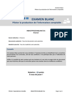 MBA CF - Bloc 1 - Examen Blanc - Énoncé