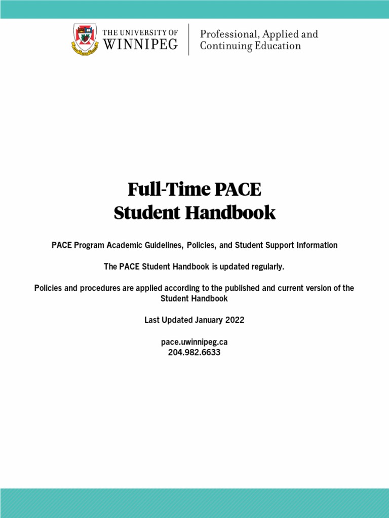 PACE Student Handbook | PDF | Test (Assessment) | Password