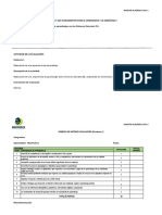 Rúbrica de Evaluación - Producto 1 - Exp. Apren.