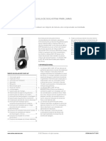 Manual KGF e KGF HP V Lvula de Guilhotina para Lamas Clarkson PT PT 5196636