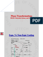 Phase Transformations ME251 MaterialsScience