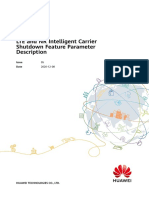LTE and NR Intelligent Carrier Shutdown Feature Parameter Description