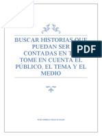 Buscar Historias Que Puedan Ser Contadas en TV