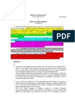 Exame Direito Constitucional II TAN 18.06.2021