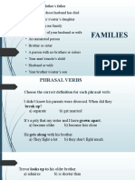 Vocabulary Families