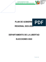 Plan de Gobierno Democrata Verde