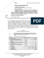 Informe Coordinador Aclaracion