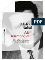 Ali Boumendjel. Une affaire française, une histoire algérienne by Malika Rahal