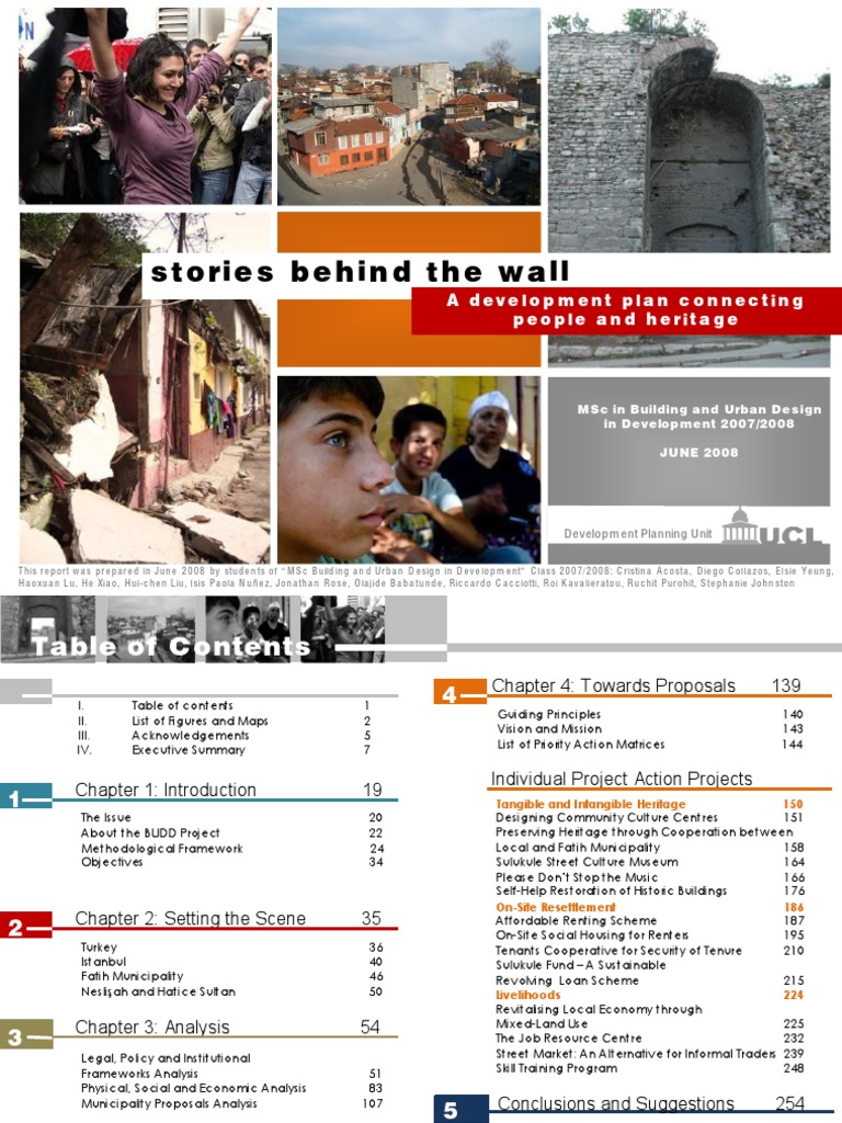 Stories Behind The Wall: A Development Plan Connecting People and ...