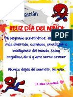 Carta Día Del Niño