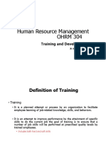HR Training Methods