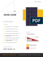 300 Watt Modul Monokristallin Black Datenblatt