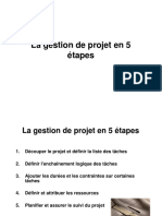 GPL3 - Le Management de Projet en 5 Étapes