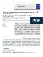 Bacterial and Viral Fecal Indicator Predictive Modeling at THR 2022 Water Re