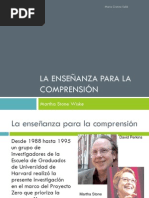 La Enseñanza para La Comprensión2