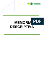 2.0. - Memoria Descriptiva