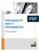DVGW-Arbeitsblatt-W551