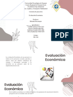 Evaluación Economica de Un Proyecto