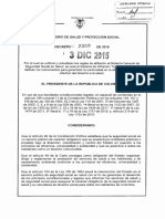 Decreto 2353 de 2015