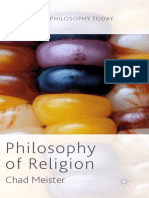 (Palgrave Philosophy Today) Chad Meister (Auth.) - Philosophy of Religion-Palgrave Macmillan UK (2014)
