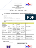 Performance Task Quarter 2