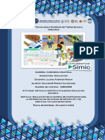 Artículo de Aplicación de Simulación Salvador Román Alcantara