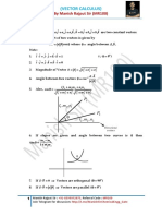 Vector Calculus