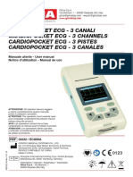 Manual de Usuario Holter Contec TLC9803 | PDF | Electrocardiografia ...