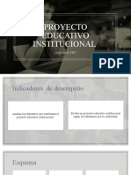 Proyecto Educativo Institucional Version 2022