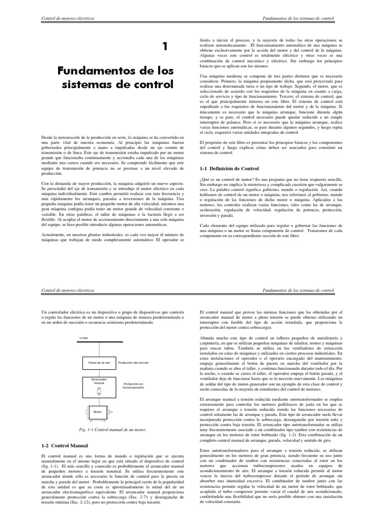 Control de Motores Electricos | PDF | Turbocompresor | Motor eléctrico